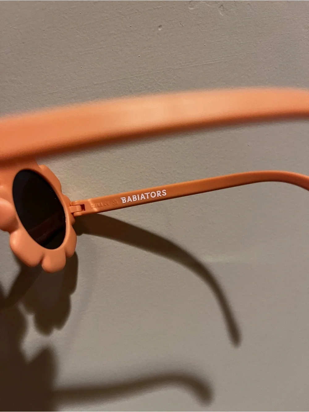 Babiators Pink Flower-Shaped Sunglasses - peachy keen | size 0-2 | polarized